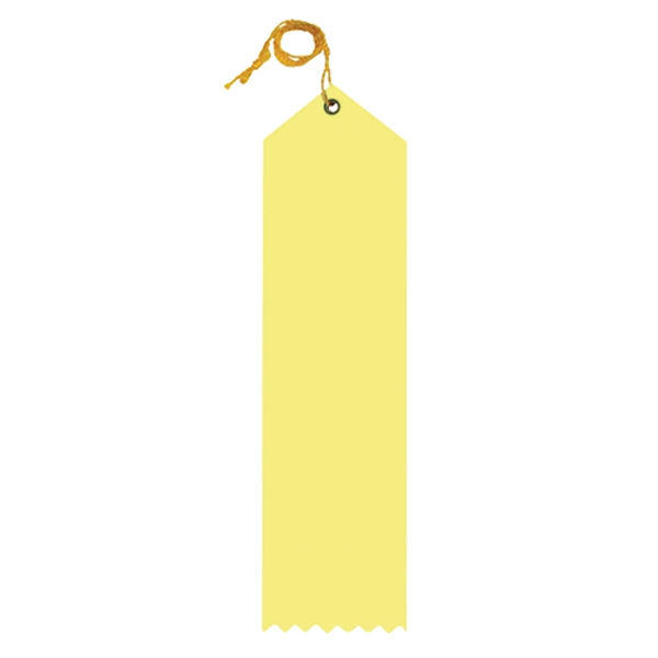 Premium grade award ribbon with a card and gold string., 2"... from ASI 93520 Ventura Inc