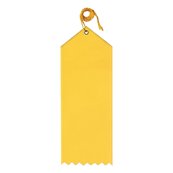 Premium grade award ribbon with a card and gold string, 2"... from ASI 93520 Ventura Inc