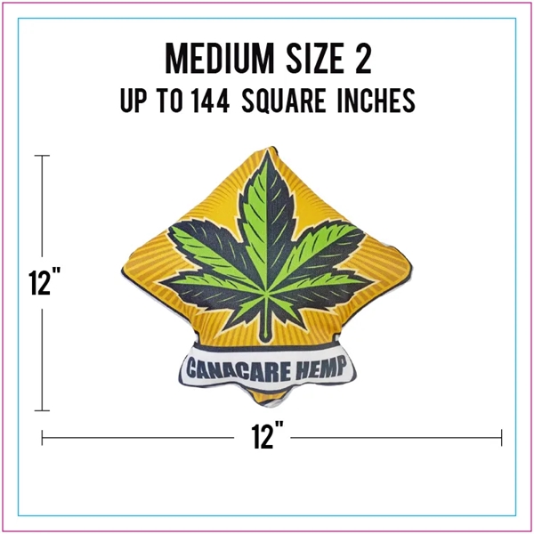 Pillows can be customized to any shape and size up to... from ASI 67557 LimeLight Ent / Limelight USA