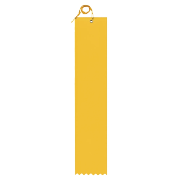 Premium grade award ribbon with a card and gold string, 2"... from ASI 93520 Ventura Inc