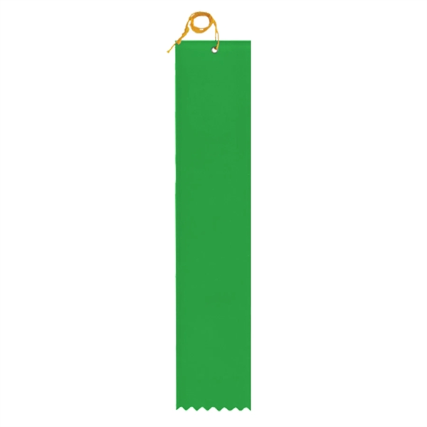 Premium grade award ribbon with a card and gold string, 2"... from ASI 93520 Ventura Inc
