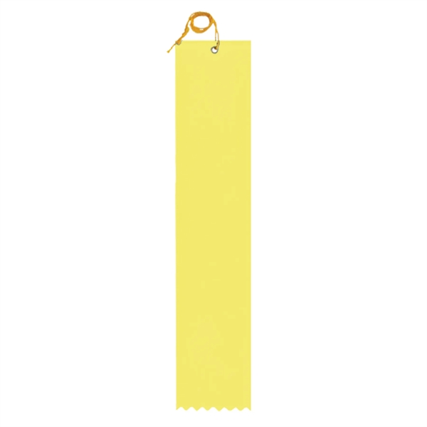 Premium grade award ribbon with a card and gold string, 2"... from ASI 93520 Ventura Inc