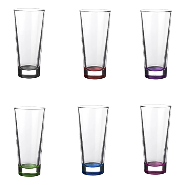 Narrow base highball glass, 17 oz. capacity plus 1 color silkscreen... from ASI 37218 Athena Promo (tm)