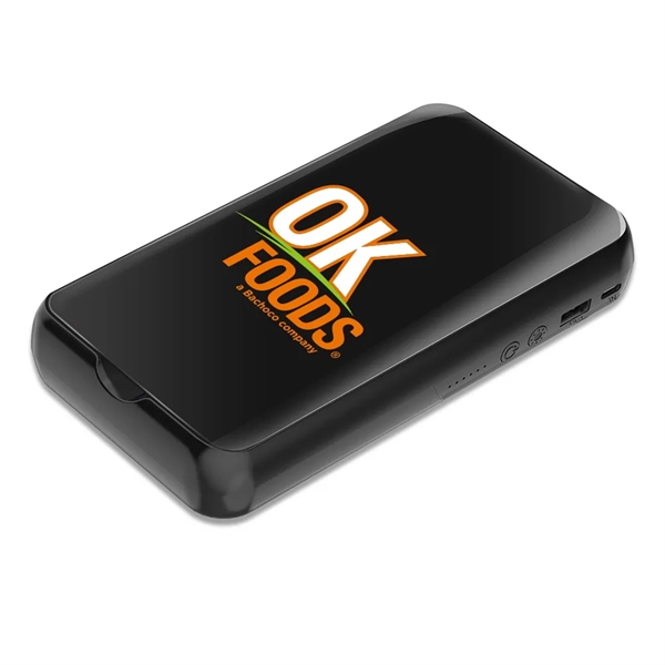 Combination 10,000mAh Wireless Power Bank and UV Sterilizer... from ASI 74741 NVS Promo Designs, Inc.