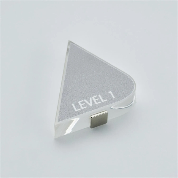 Magnetism award with aluminum look and magnet add-on optional.... from ASI 93986 Visions/Awardcraft