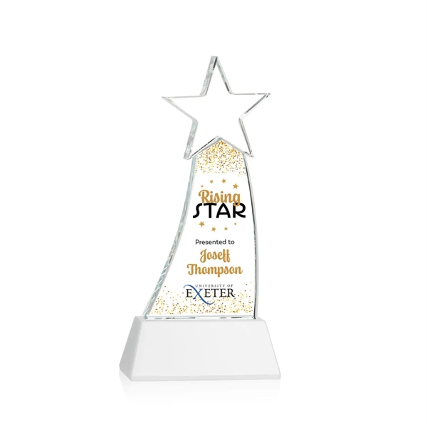 Crafted from premium Optical Crystal, the Manolita Star VividPrint™ Award boasts... from ASI 84592 St Regis Group / St Regis