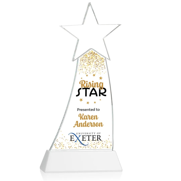 Crafted from premium Optical Crystal, the Manolita Star VividPrint™ Award boasts... from ASI 84592 St Regis Group / St Regis