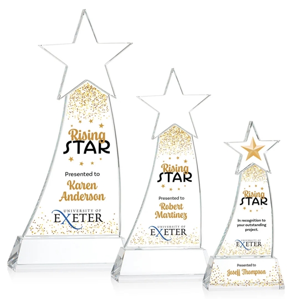 Crafted from premium Optical Crystal, the Manolita Star VividPrint™ Award boasts... from ASI 84592 St Regis Group / St Regis