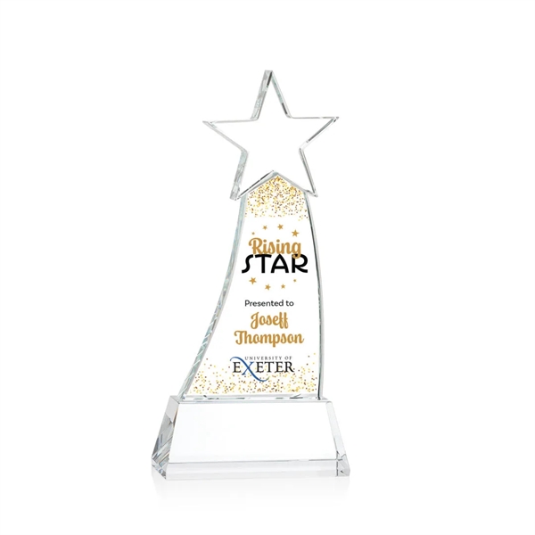Crafted from premium Optical Crystal, the Manolita Star VividPrint™ Award boasts... from ASI 84592 St Regis Group / St Regis