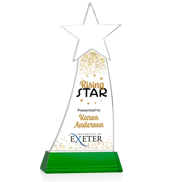 Crafted from premium Optical Crystal, the Manolita Star VividPrint™ Award boasts... from ASI 84592 St Regis Group / St Regis