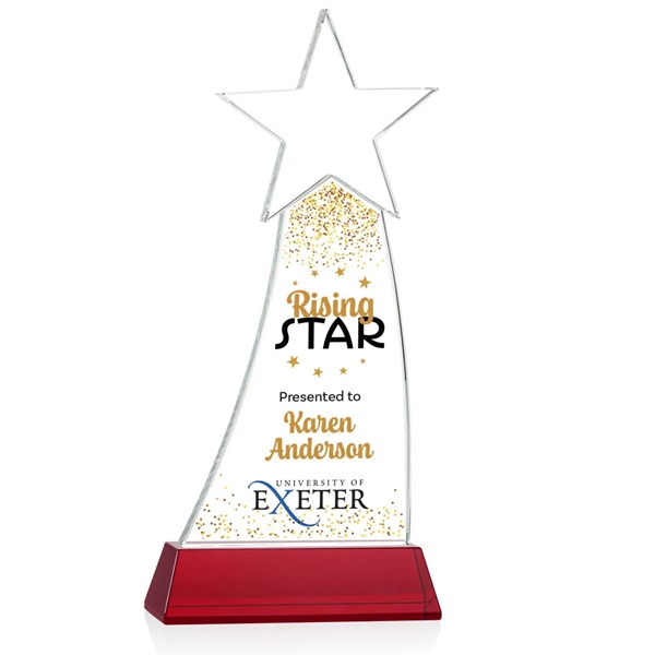 Crafted from premium Optical Crystal, the Manolita Star VividPrint™ Award boasts... from ASI 84592 St Regis Group / St Regis