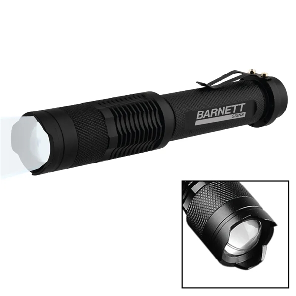 Tactical ultra bright flashlight featuring a single CREE LED bulb with... from ASI 57655 STOPNGO Line