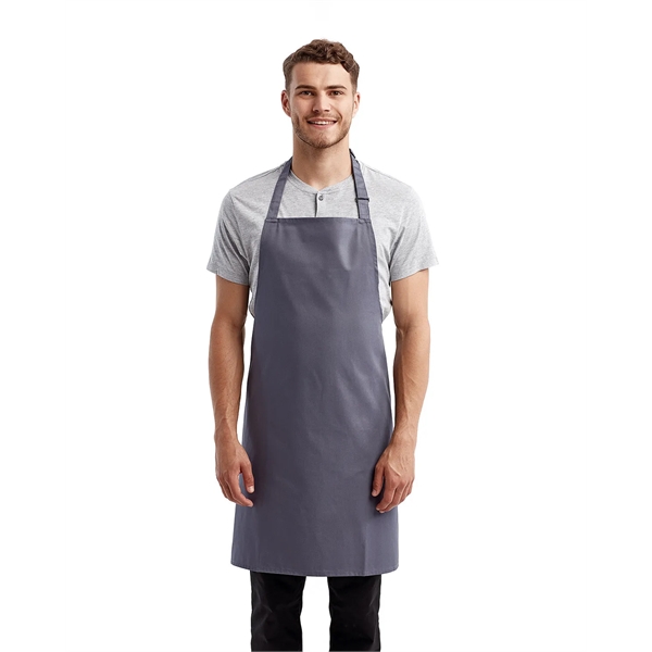 Colours" sustainable bib apron manufactured using verified recycled polyester yarns.... from ASI 34063 alphabroder