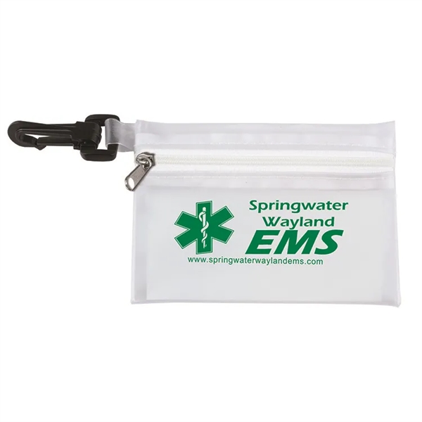 19 piece first aid kit with a zippered pouch, bandages, antibiotic... from ASI 62660 Innovation Line