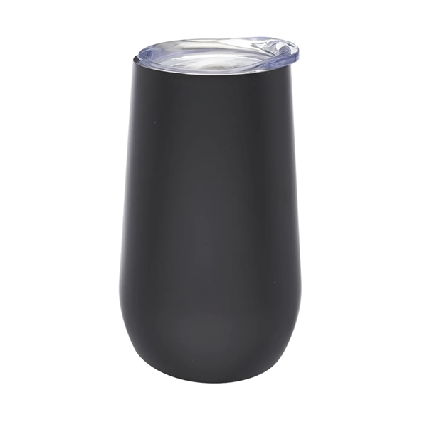 Double wall stemless matte wine glass, 9 oz. plus 1 color... from ASI 37218 Athena Promo (tm)