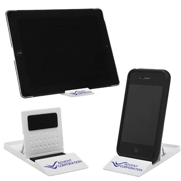 Cell phone and tablet stand with pad printed graphics.... from ASI 62190 Illini