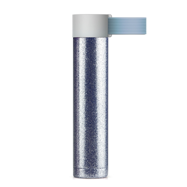 Skinny glitter water bottle, 7.8oz/230ml..... from ASI 31518 ADNART