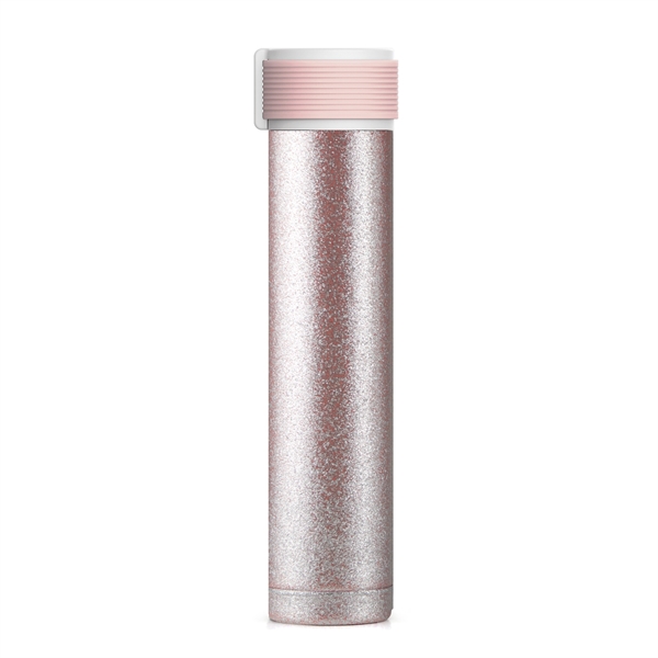 Skinny glitter water bottle, 7.8oz/230ml..... from ASI 31518 ADNART