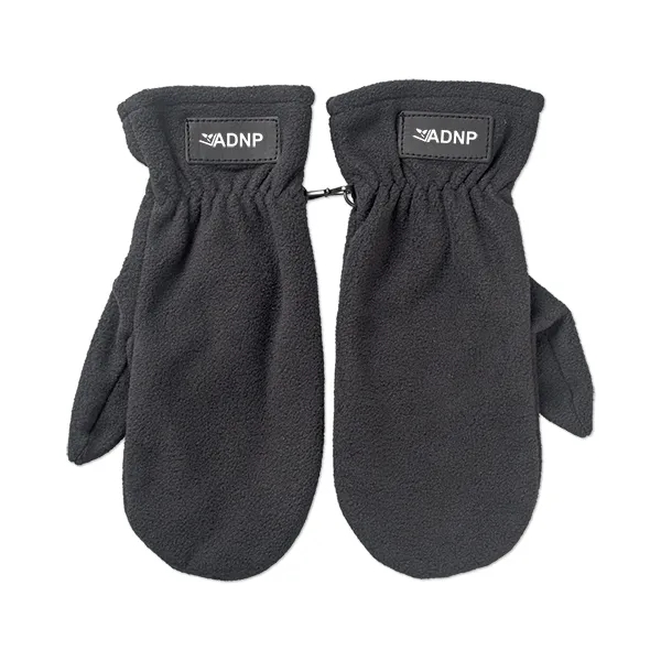 Fleece mittens with a PU patch on the wrist cuff area.... from ASI 98360 WOWLine / WOWLine®