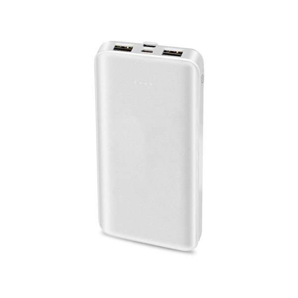 Tarzana large capacity 10,000mAh power bank can charge 2 devices at... from ASI 74741 NVS Promo Designs, Inc.