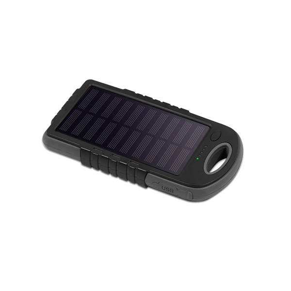 Usil Solar Dual-Port Charging Power Bank 8,000mAh. Stocked in the USA... from ASI 74741 NVS Promo Designs, Inc.
