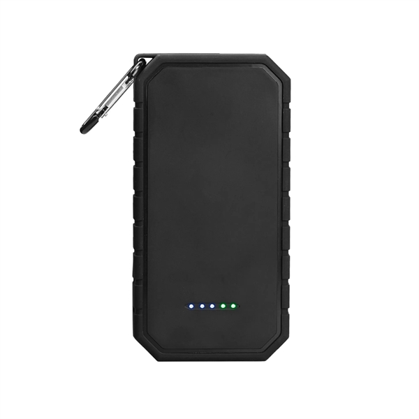 10,000mAh with USB-C input/output, wireless charging and dual USB-A ports.... from ASI 74741 NVS Promo Designs, Inc.