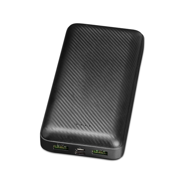 O'Neill high capacity 20,000mAh power bank with one Standard USB-A and... from ASI 74741 NVS Promo Designs, Inc.