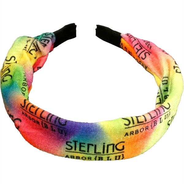 Full Color Velvety Headband... from ASI 30208 A P Specialties / AP Specialties