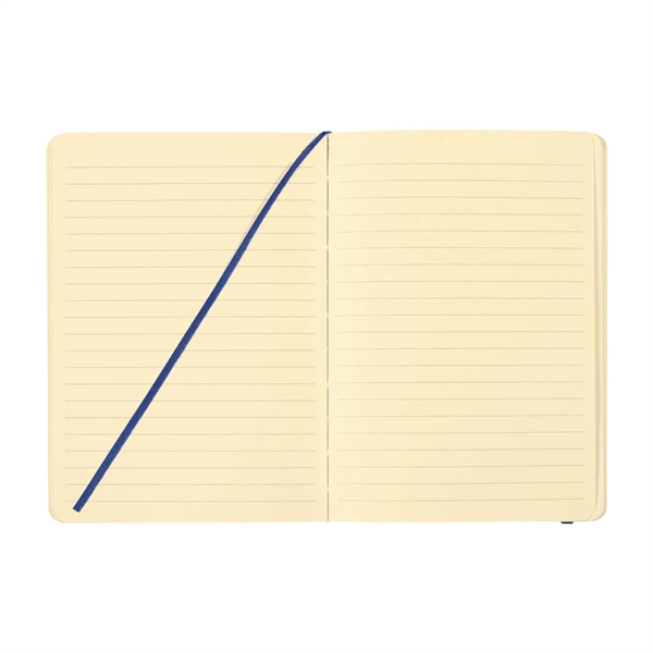 5" x 7" Jornikolor 80-page notebook with elastic band closure and... from ASI 63549 Jornik Manufacturing Corp