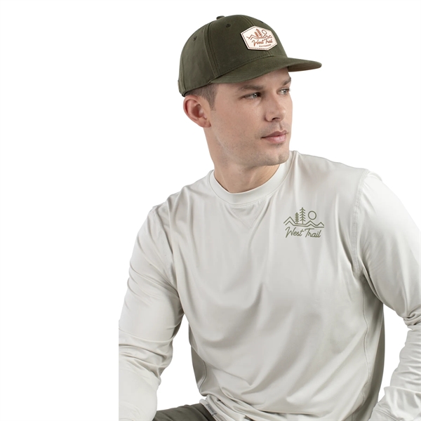 Waxed Cotton Dad Cap with low-profile design and pro-stitched finish.... from ASI 37461 Augusta Sportswear / Pacific Headwear