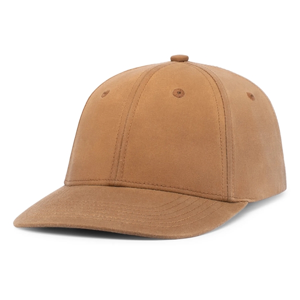 Waxed Cotton Dad Cap with low-profile design and pro-stitched finish.... from ASI 37461 Augusta Sportswear / Pacific Headwear
