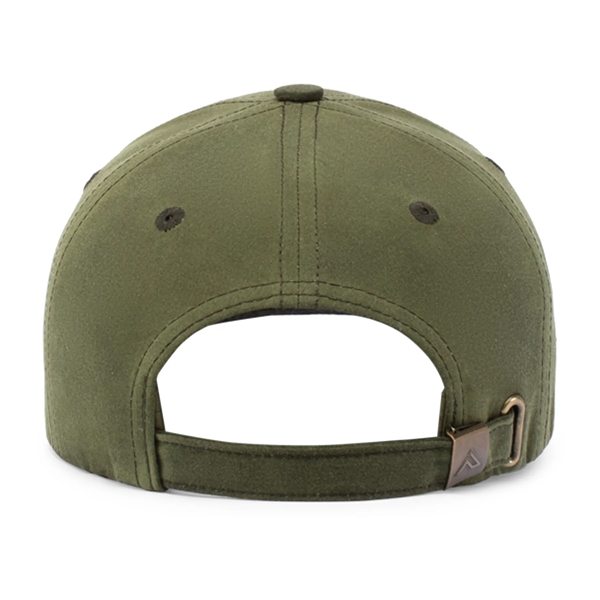 Waxed Cotton Dad Cap with low-profile design and pro-stitched finish.... from ASI 37461 Augusta Sportswear / Pacific Headwear