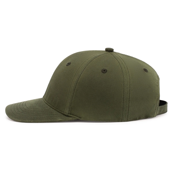 Waxed Cotton Dad Cap with low-profile design and pro-stitched finish.... from ASI 37461 Augusta Sportswear / Pacific Headwear