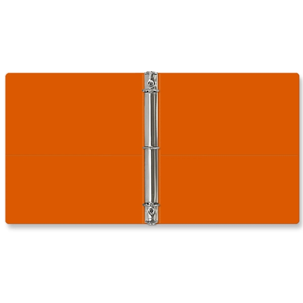 1" Round three ring binder made of vinyl with front and... from ASI 54040 Fey Promo / Fey Binders and Organization Solutions