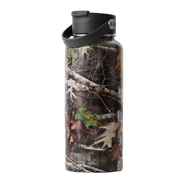 RTIC 32 ounce insulated stainless steel sports bottle with spill-proof screw... from ASI 74601 Calico