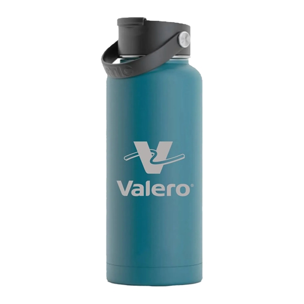 RTIC 32 ounce insulated stainless steel sports bottle with spill-proof screw... from ASI 74601 Calico