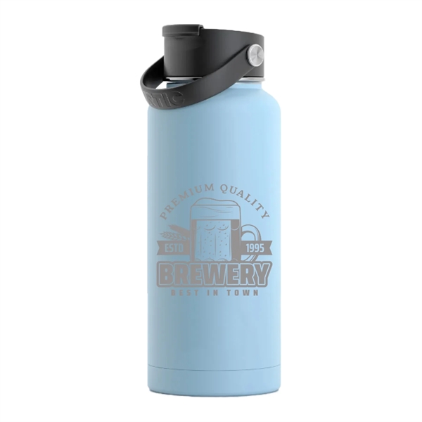 RTIC 32 ounce insulated stainless steel sports bottle with spill-proof screw... from ASI 74601 Calico