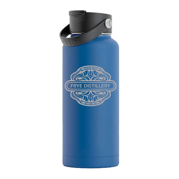 RTIC 32 ounce insulated stainless steel sports bottle with spill-proof screw... from ASI 74601 Calico
