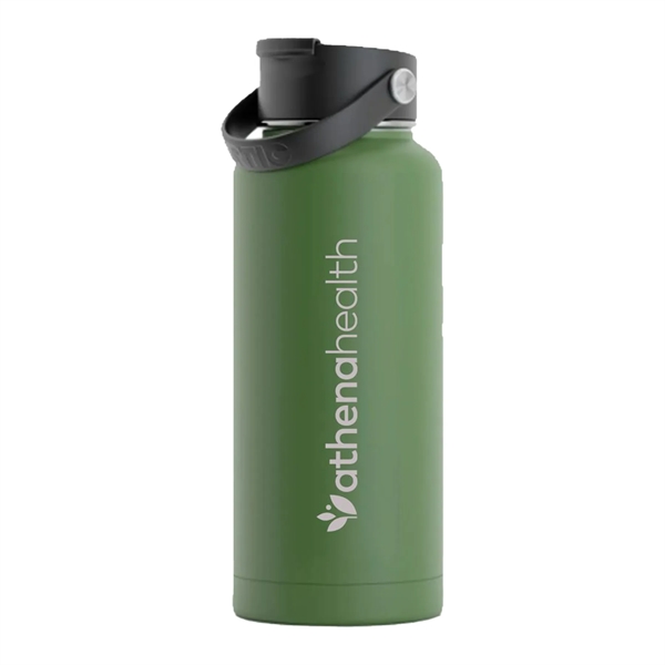 RTIC 32 ounce insulated stainless steel sports bottle with spill-proof screw... from ASI 74601 Calico