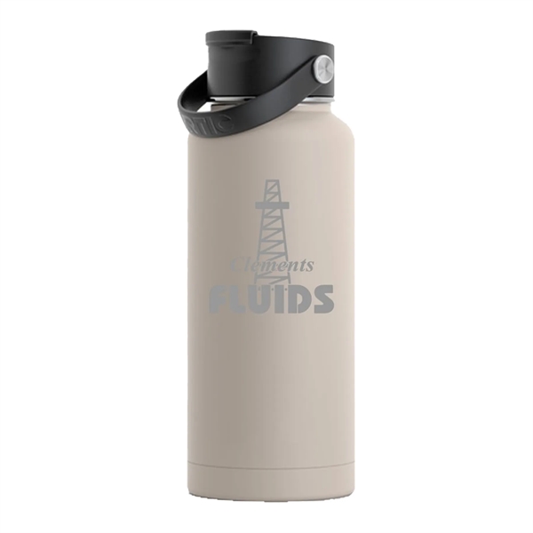 RTIC 32 ounce insulated stainless steel sports bottle with spill-proof screw... from ASI 74601 Calico