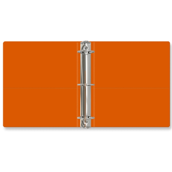 2" Round three ring binder made of vinyl with front and... from ASI 54040 Fey Promo / Fey Binders and Organization Solutions