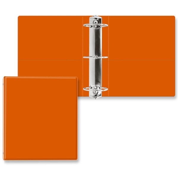 3" Round three ring binder made of vinyl with front and... from ASI 54040 Fey Promo / Fey Binders and Organization Solutions