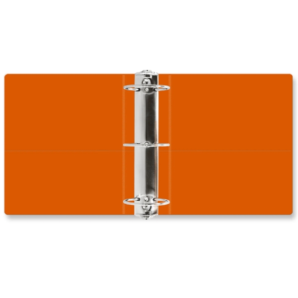 3" Round three ring binder made of vinyl with front and... from ASI 54040 Fey Promo / Fey Binders and Organization Solutions