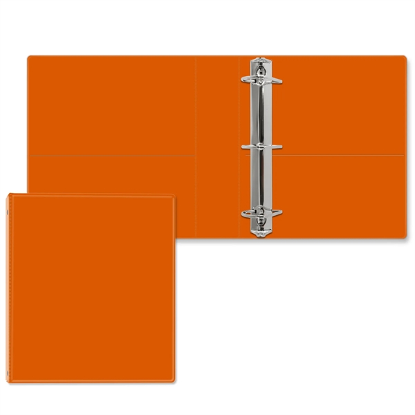 2" Angle D three ring binder made of vinyl with front... from ASI 54040 Fey Promo / Fey Binders and Organization Solutions