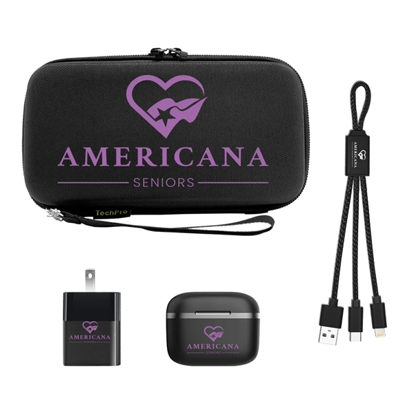 The TechPro Mobile Essential Kit 8 is an all-in-one daily mobile... from ASI 90154 Sunjoy Group Inc