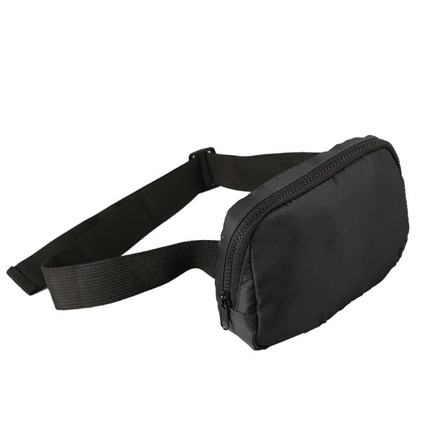 Over-the-shoulder sling bag with two zipper pockets and a detachable/adjustable strap.... from ASI 52840 Evans Manufacturing