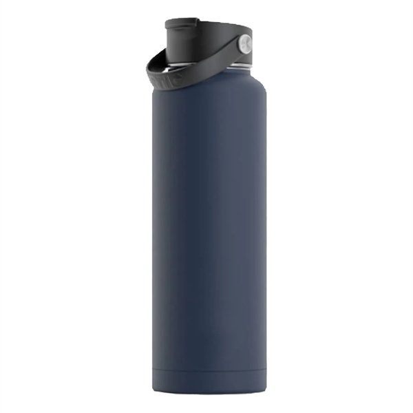 RTIC 40 ounce insulated stainless steel sports bottle with spill-proof screw... from ASI 74601 Calico