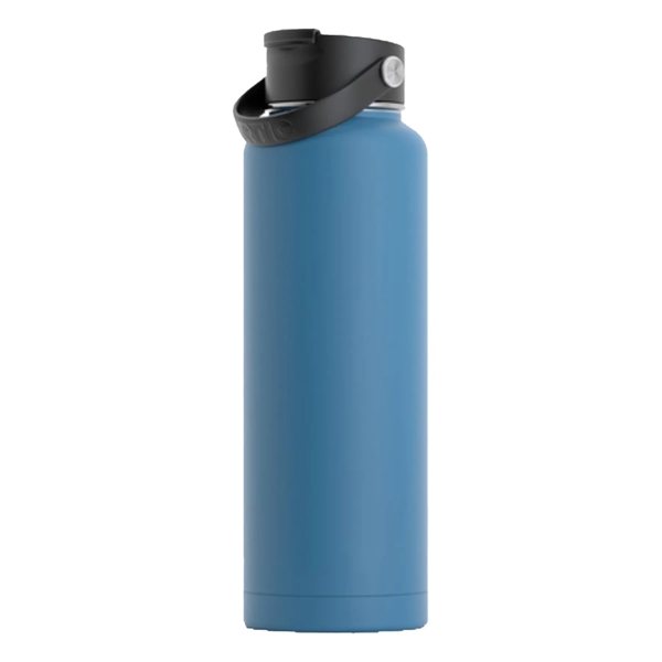 RTIC 40 ounce insulated stainless steel sports bottle with spill-proof screw... from ASI 74601 Calico