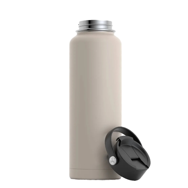 RTIC 40 ounce insulated stainless steel sports bottle with spill-proof screw... from ASI 74601 Calico