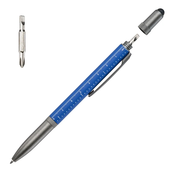 The Ezra Aluminum Ink Pen w/Stylus is a the ultimate tool... from ASI 84592 St Regis Group